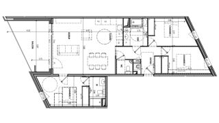  Appartement  vendre 4 pices 95 m