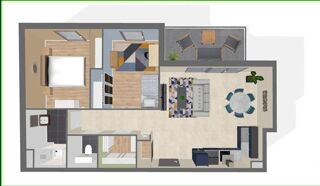  Appartement � vendre 3 pi�ces 66 m�