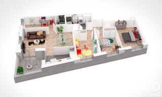  Appartement � vendre 5 pi�ces 93 m�