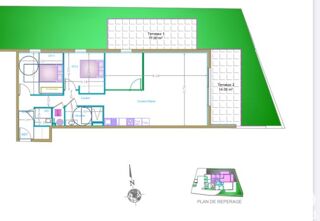  Appartement  vendre 3 pices 86 m