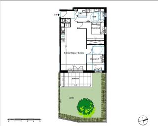  Appartement  vendre 3 pices 66 m