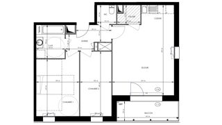  Appartement � vendre 3 pi�ces 69 m�