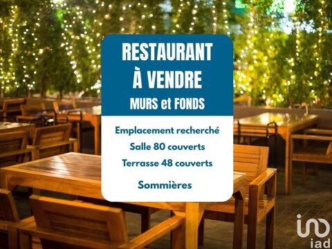 Vente Restaurant 385 m&sup2; 400000 30250 Sommi�res