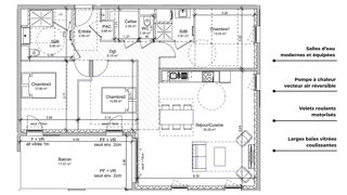  Appartement � vendre 4 pi�ces 97 m�