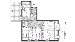  Appartement  vendre 4 pices 92 m