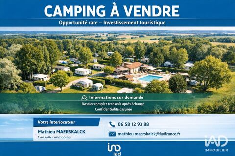 Vente Camping 30 000 m&sup2; 1498000 62140 Fressin