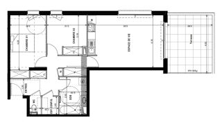  Appartement � vendre 4 pi�ces 82 m�