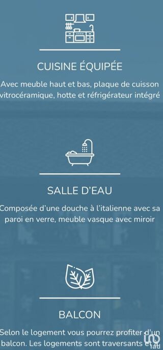  Appartement � vendre 1 pi�ce 30 m�