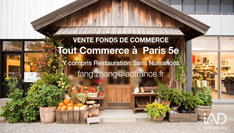 Vente Boutique/Local commercial 75 m&sup2; 220000 75005 Paris