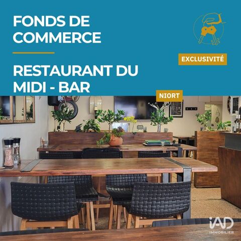 Vente Bar-brasserie 65 m&sup2; 88000 79000 Niort