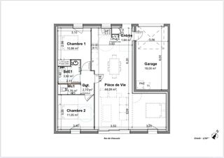  Maison � vendre 3 pi�ces 76 m�