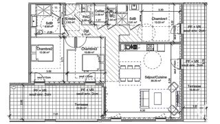  Appartement � vendre 4 pi�ces 97 m�