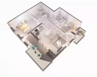  Appartement � vendre 3 pi�ces 62 m�