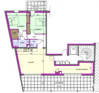  Appartement  vendre 3 pices 84 m