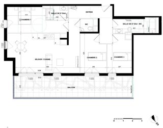  Appartement � vendre 4 pi�ces 92 m�