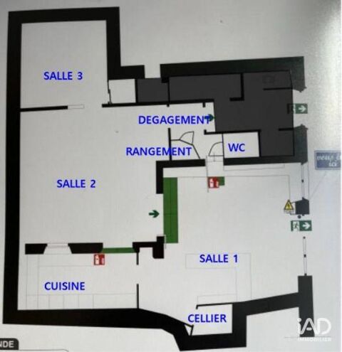 Vente Salon de th&eacute; 99 m&sup2; 70000 33800 Bordeaux