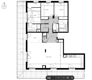  Appartement � vendre 4 pi�ces 139 m�