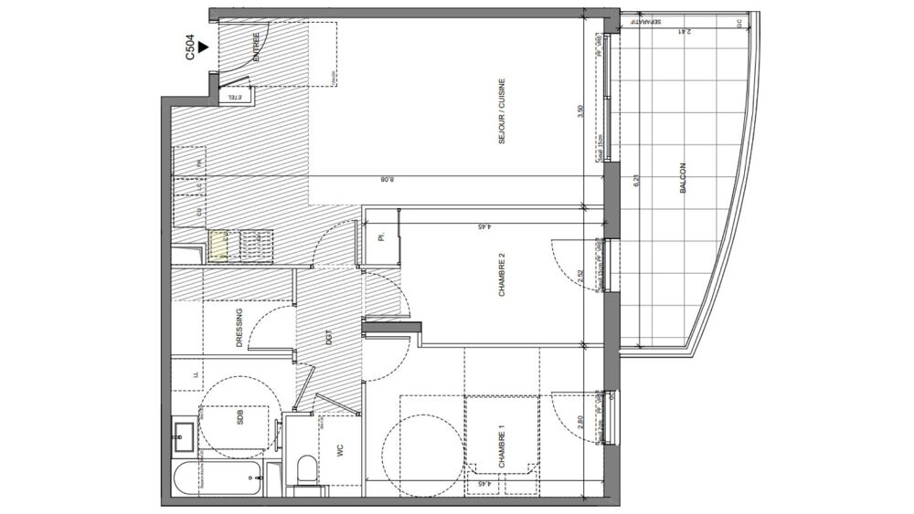 � vendre  Appartement Saint-Laurent-du-Var (06700)