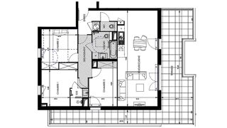  Appartement  vendre 4 pices 88 m