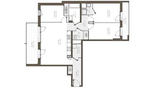  Appartement � vendre 4 pi�ces 88 m�