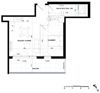  Appartement � vendre 2 pi�ces 40 m�