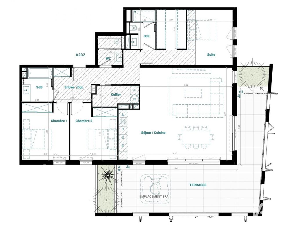 � vendre  Appartement Mauguio-Carnon-Plage (34130)