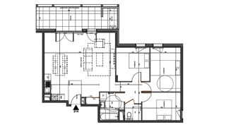  Appartement � vendre 4 pi�ces 83 m�