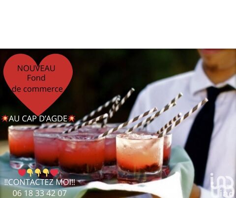Vente Bar-brasserie 250 m&sup2; 274000 34300 Le cap d'agde