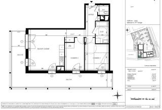  Appartement � vendre 3 pi�ces 61 m�