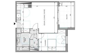  Appartement � vendre 2 pi�ces 54 m�