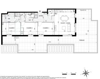  Appartement � vendre 4 pi�ces 82 m�