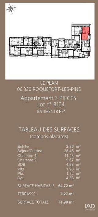  Maison � vendre 3 pi�ces 65 m�