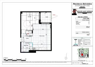  Appartement � vendre 2 pi�ces 50 m�