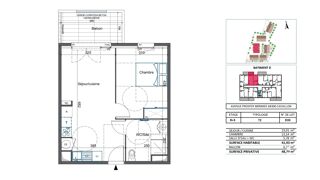  Appartement � vendre 2 pi�ces 42 m�