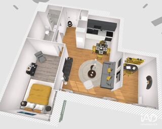  Appartement � vendre 2 pi�ces 54 m�