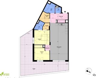  Appartement  vendre 3 pices 78 m