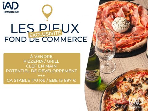 Vente Pizzeria 187 m&sup2; 120000 50340 Les pieux