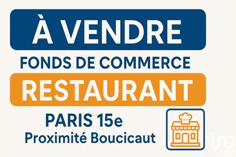 Vente Restaurant 100 m&sup2; 495000 75015 Paris