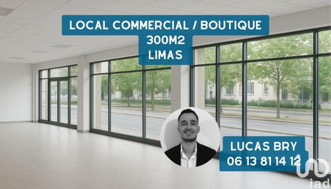Location Boutique/Local commercial 300 m&sup2; 2600 69400 Limas