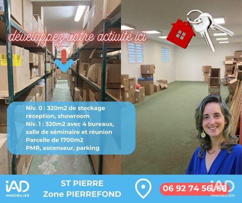 Location Local d'activit&eacute;s 640 m&sup2; 9656 97410 Saint-pierre