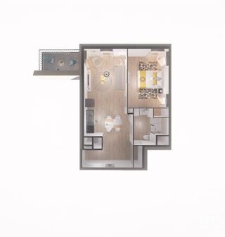  Appartement � vendre 2 pi�ces 43 m�