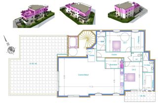  Appartement � vendre 3 pi�ces 138 m�