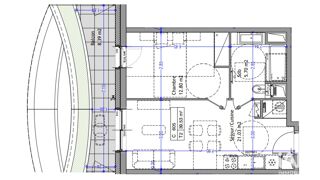  Appartement  vendre 2 pices 40 m