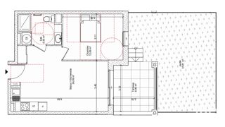  Appartement � vendre 2 pi�ces 43 m�