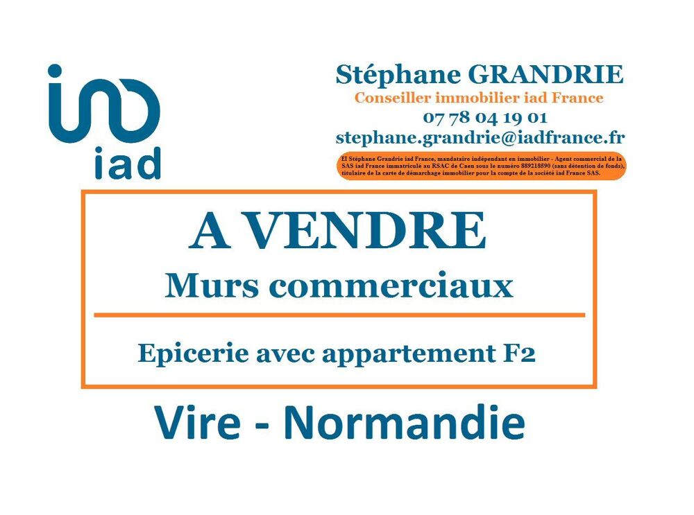   Vente Boutique/Local commercial 100 m&sup2; 