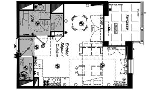  Appartement � vendre 1 pi�ce 36 m�