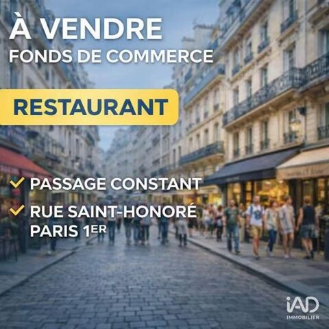 Vente Restaurant 75 m&sup2; 360000 75001 Paris