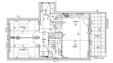   Vente Appartement 3 pi�ces Appartement - 3 pi�ce(s) - 66 m�