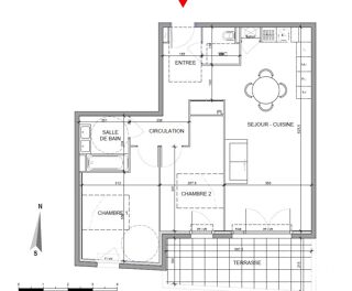  Appartement � vendre 3 pi�ces 67 m�