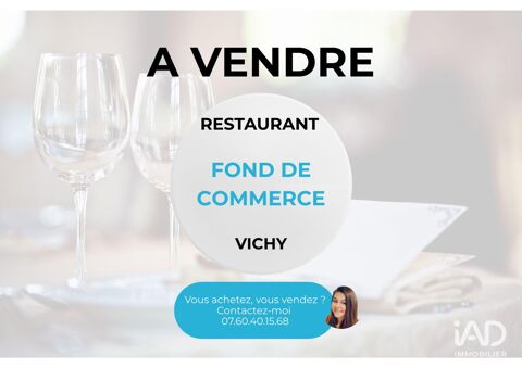 Vente Restaurant 90 m&sup2; 100000 03200 Vichy